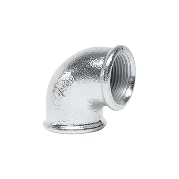 Fitinka GEBO Litinové koleno FF 90° pozink Velikost: 1/4”