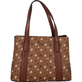 Dámská kabelka David Jones Horse - koňak