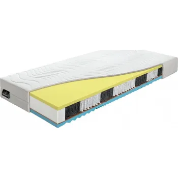 Matrace BENAB MULTI VISCO taštičková matrace paměťová 85x200 cm Pratelný potah SILVER