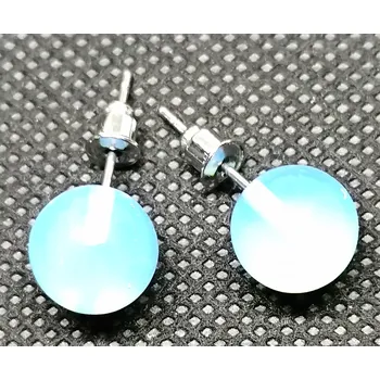 Náušnice Naušnice z opalitu 10 mm