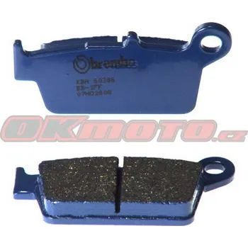 Brzdová destička Brembo (Itálie) Zadní brzdové destičky Brembo 07HO2608 - Yamaha YZ F 250ccm - 01>02