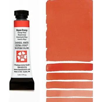 Výtvárné potřeby Akvarelová barva Daniel Smith Extra Fine, 5ml - oranžová Barva: 216 - Mayan Orange