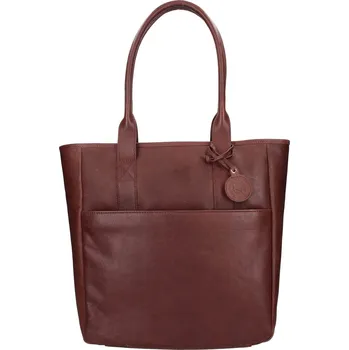 Kabelka Dámská kožená kabelka Ashwood Luren - tmavě hnědá