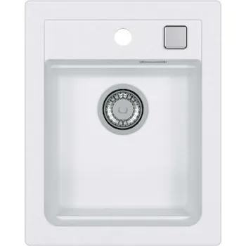 Granitový dřez dřez granitový Alveus Atrox 10 bílá G11