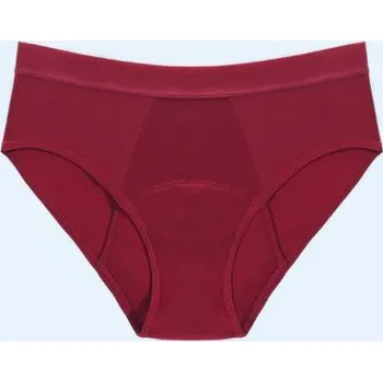 Kalhotky Dámské menstruační 4-vrstvé kalhotky vel. S-6XL Barva: Červená, Velikost: 4XL