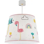 Dalber 82462 FLAMINGO - Dětské závěsné svítidlo s plameňáky + Dárek LED žárovka (Dětský lustr s motivem plameňáků)