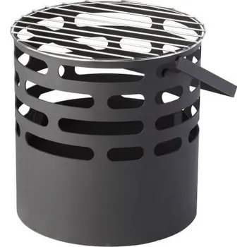 Zahradní gril MEVA-TEC Ohniště – válcové / s vnitřní nádobou