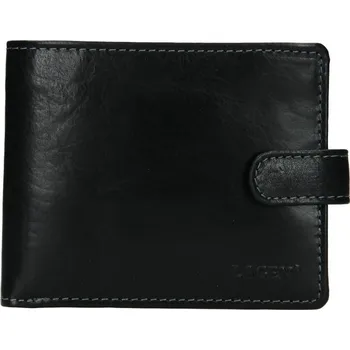 Peněženka Pánská kožená peněženka Lagen Mareto - černá