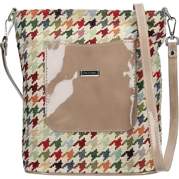 Kabelka Dámská crossbody kabelka Facebag Ornela - béžová