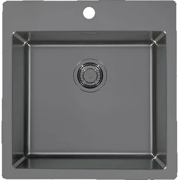 Nerezový dřez Dřez včetně sifonu, PURE 30, ANTRACIT