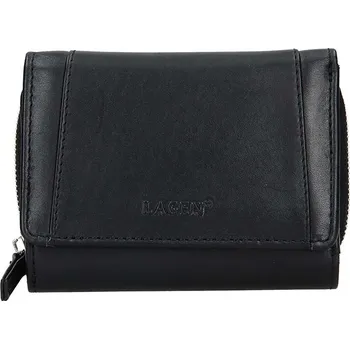 Peněženka Dámská kožená peněženka Lagen Alma - černá