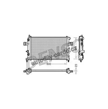 Chladič motoru Chladič motoru DENSO (DE DRM20086)