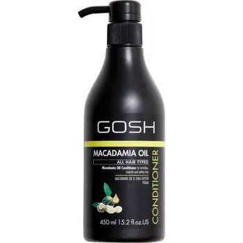Vlasová regenerace Gosh Macadamia Oil Conditioner Vlasový kondicionér s makadamiovým olejem Objem: 450 ml
