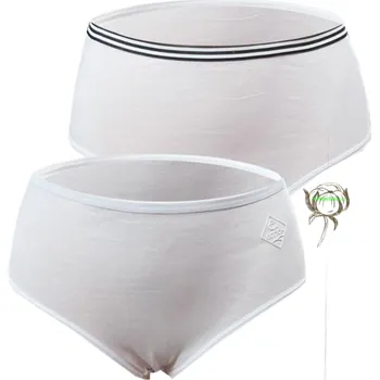 Kalhotky Dámské bavlněné kalhotky - Tinasan clasic line (Balení/2ks) Barva: Bílá, Velikost: 3XL