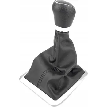 Hlavice řadicí páky Řadící páka Ford Focus MK2 09-12 5+6st. černá + stříbrná (vyměnitelný číselník)