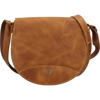 Luxusní dámské kožené crossbody Daag Inke - hnědá