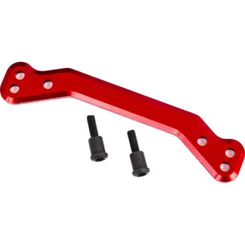 RC vybavení Traxxas spojka táhel řízení hliníková červeně eloxovaná