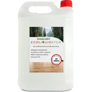 Univerzální čisticí prostředek Ecoliquidátor ECOLIQUIDÁTOR, univerzální čisticí a dezinfekční prostředek, 5 l Vůně: bez aroma