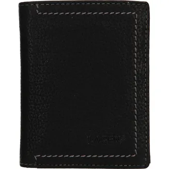 Pánská kožená peněženka Lagen Alister - černá