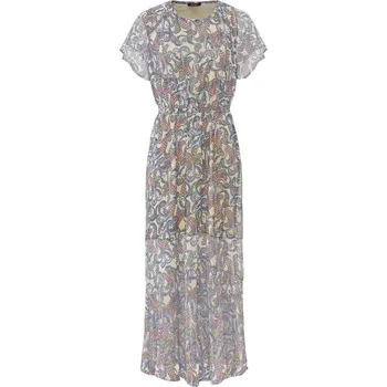 Dámské šaty esmara® Dámské maxi šaty (růžová/modrá/zelená, 44)