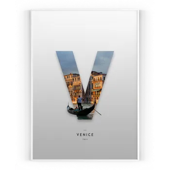 Plakát Plakát / Obraz Venice A4 - 21 x 29,7 cm Pololesklý saténový papír