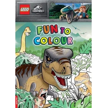 Stavebnice LEGO LEGO (R) Jurassic World (TM): Fun to Colour - Buster Books