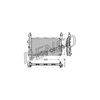 Chladič motoru Chladič motoru DENSO (DE DRM20091)