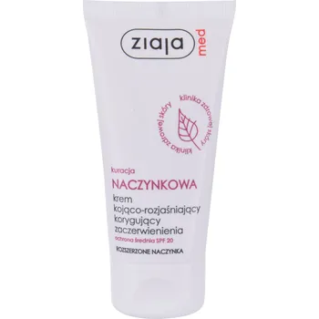 Pleťový krém Ziaja Med Capillary Treatment Soothing denní pleťový krém SPF20 50 ml
