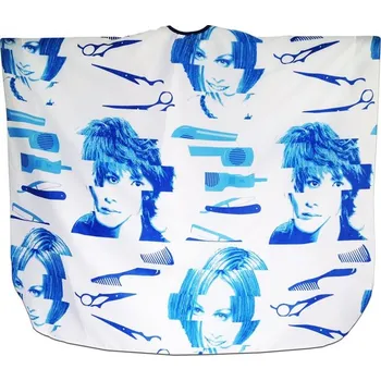 Salon Komplet Pláštěnka stříhací fén - hřeben modrá