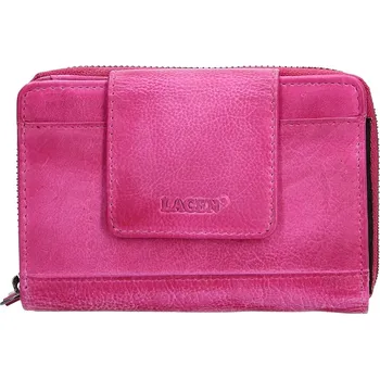 Peněženka Dámská kožená peněženka Lagen Agáta - růžová