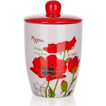 Banquet Red Poppy 600 ml Dóza na potraviny Banquet Red Poppy 600 ml