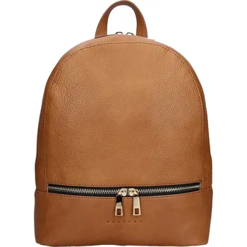 Dámský kožený batoh Facebag Paloma - hnědá