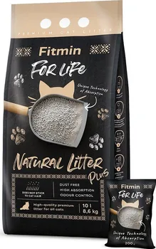 Podestýlka pro kočku Fitmin For Life Natural Litter Plus 10 l