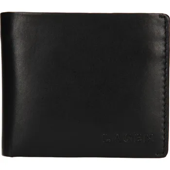 Peněženka Pánská kožená peněženka Lagen Dalimil - černá