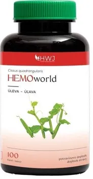 Přírodní produkt Herbal World HEMOworld Cissus quadrangularis 100 cps.