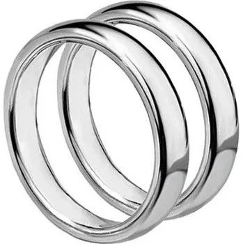 Prsten Wolframové snubní prsteny HWRTU01 4+4 mm - pár