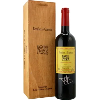 Víno Remírez de Ganuza Gran Reserva s podpisem vinaře suché červené 2010 14,5% 0,75 l (dřevěný box)