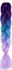 Příčesek ISO Copánky ombre fialové/modré