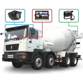 Kamera do auta AUTIO Profi kamerový systém 10" s kvadrátorem 12/24V + 4 ks kamer