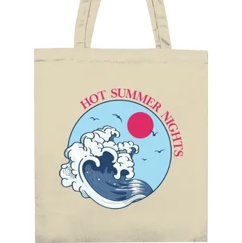 Nákupní taška unisex s potiskem Hot summer nights