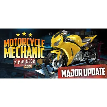 Počítačová hra Motorcycle Mechanic Simulator 2021 (PC) (Steam)