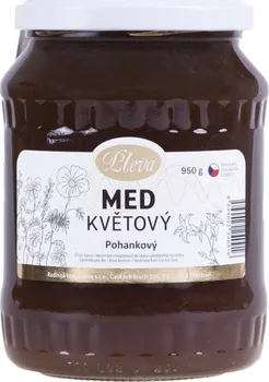 Pleva Med květový pohankový 950 g