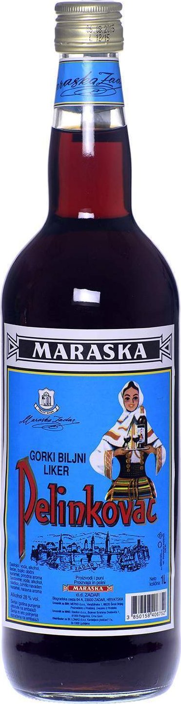 Foto Likér Maraska Zadar d.d. Pelinkovac 1 l - Zbozi.cz
