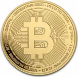 New Zealand Mint Bitcoin zlatá mince…