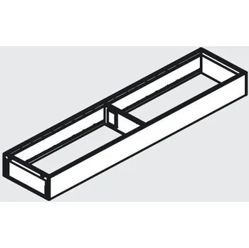 Příborník do zásuvky BLUM ZC7S550RS2 A-L rámeče 200/550mm černý (BLUM ZC7S550RS2 A-L rámeče 200/550mm černý)