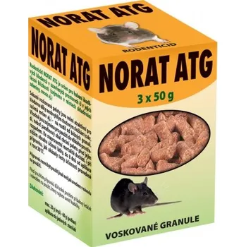 Hubení hlodavce Rodenticid NORAT ATG 3x50g