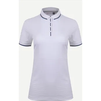 Dámská móda Kjus W polo Emmy Structure - bílé: Dámské 42
