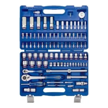 Gola sada Sada šestihranných hlavic 1/4" 1/2" 96 ks King Ton 7596MR, , ,