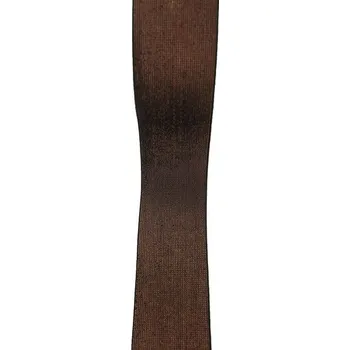Pruženka s LUREXEM šíře 50mm, barva Hnědá (299)