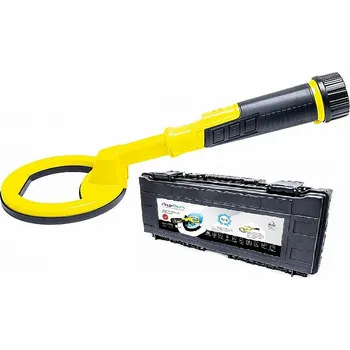 Detektor kovů PulseDive Scuba potápěčský detektor a dohledávačka - žlutý 14 cm 2v1